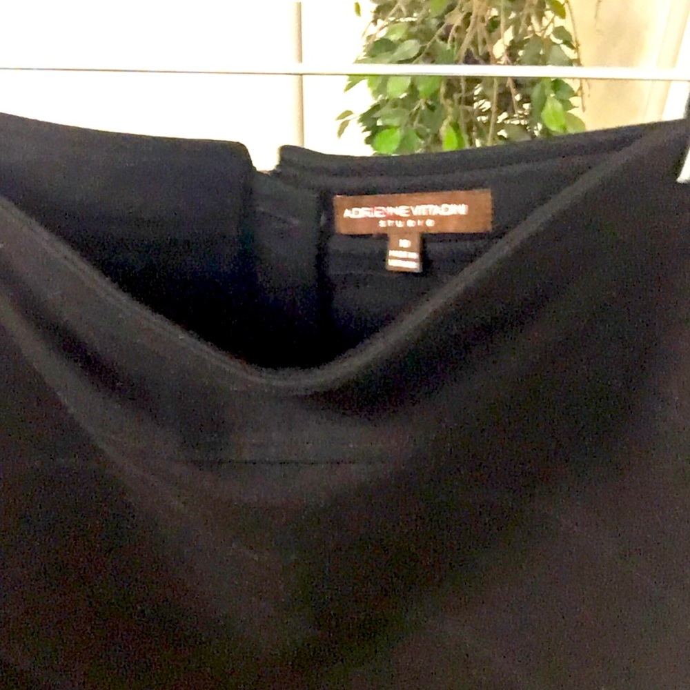 Adrienne Vittadini Black pencil skirt size 10